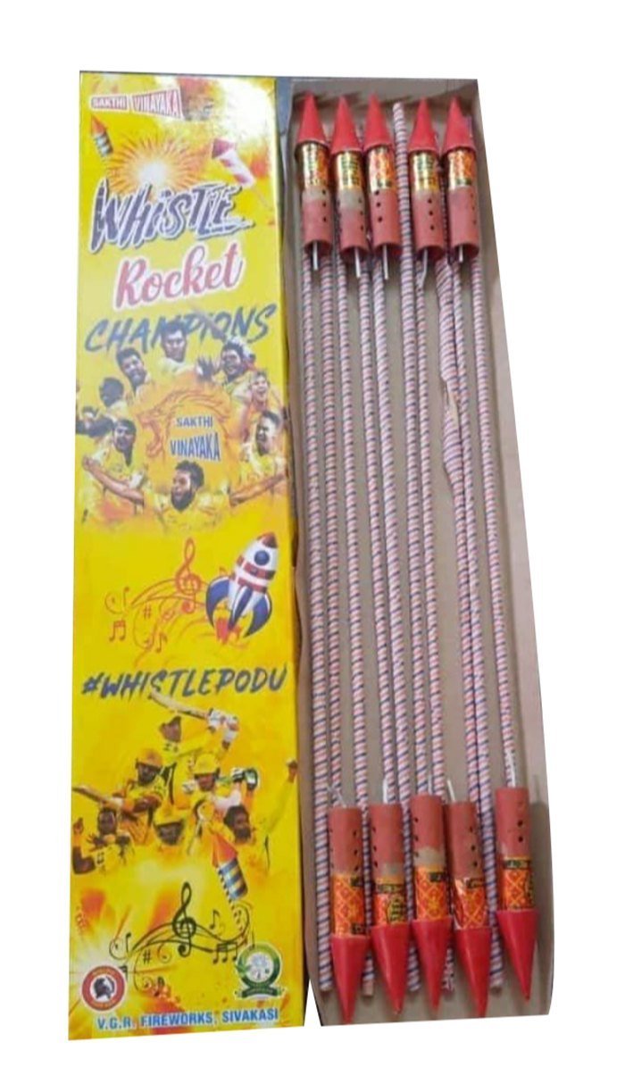 Whistling rocket